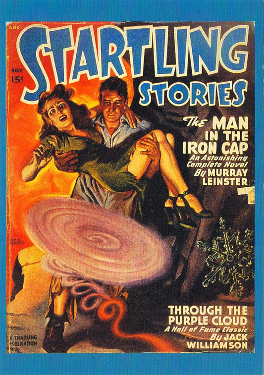 STARTLING STORIES vintage postcard