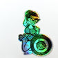 MECHANIC holographic sticker 5x6.5
