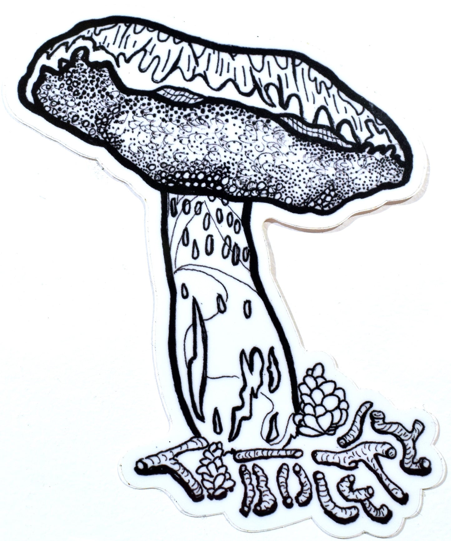FOREST BOLETE sticker 3x4