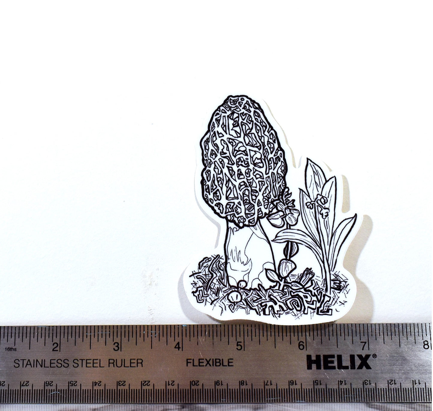 FOREST MOREL sticker 3x4