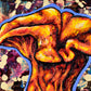 Lobster Mushroom Painting 8x5in