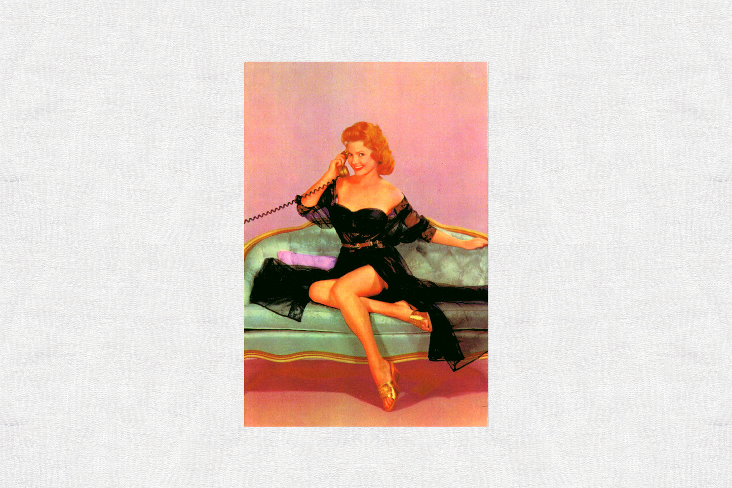 TWILIGHT TALK vintage postcard